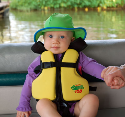 Baby on a boat