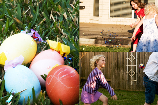 Cascarones (Confetti Eggs) or Easter eggs