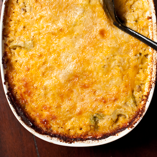 Chicken Broccoli Cheese Casserole With Stuffing