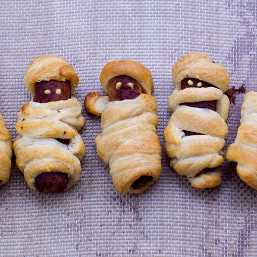 Boo Mummy Dogs Sausage Breakfast Kolaches Chaos In The Kitchen