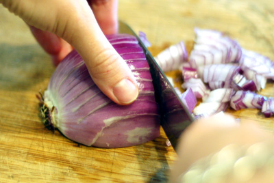 Knife Skillz Finely Dicing An Onion Chaos In The Kitchen